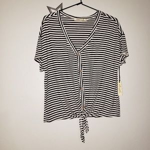 Liberty Love Stripes Top Size M